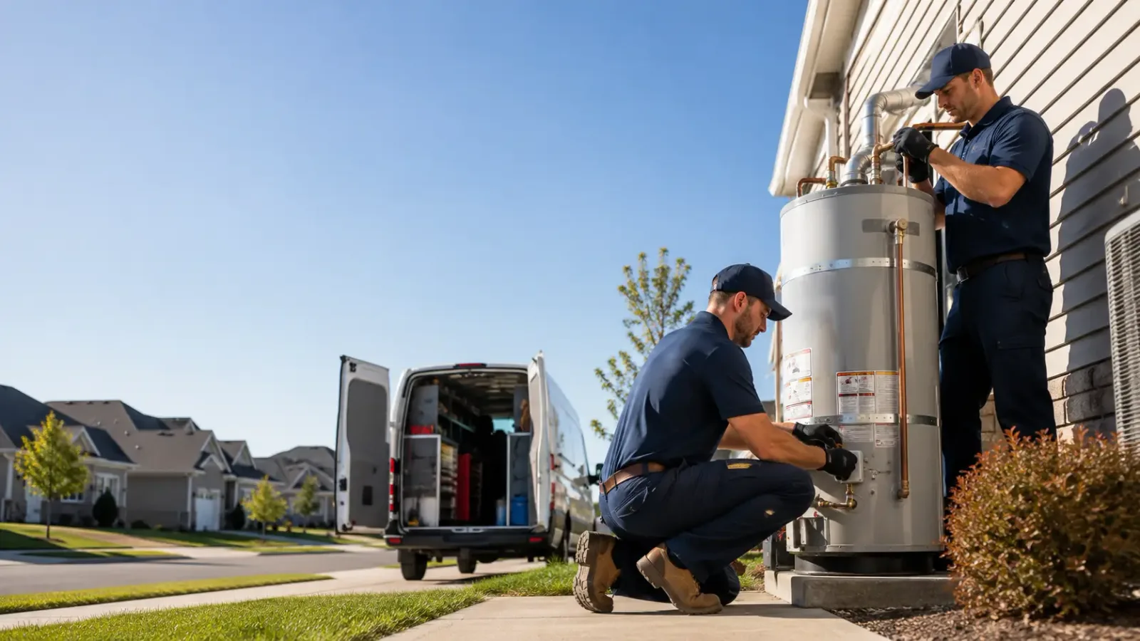 Water Heater Installation in Fullerton, ND
